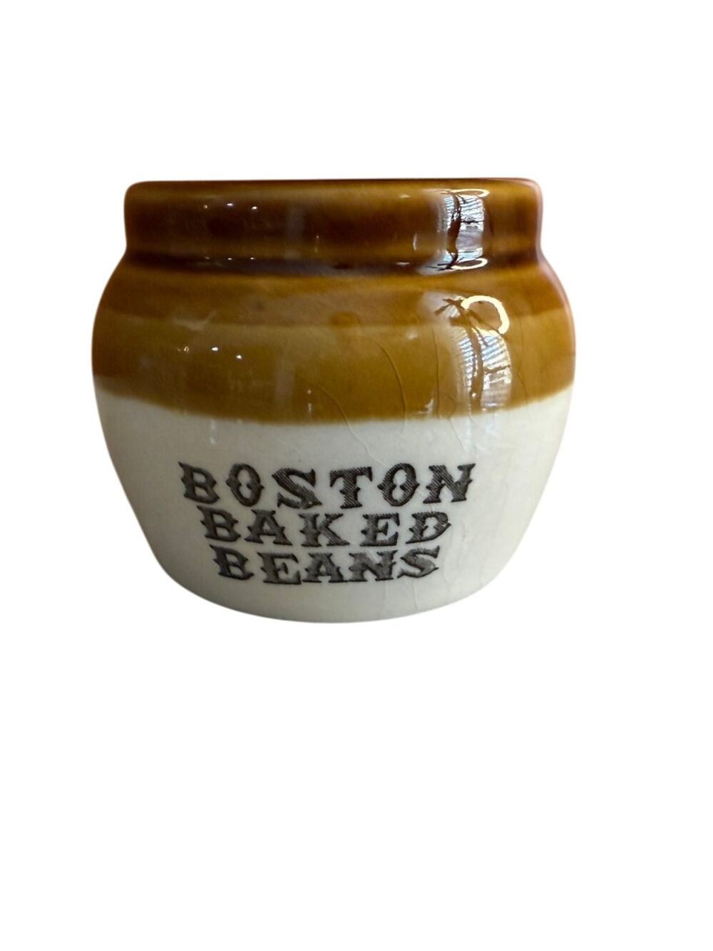 Vintage Boston Baked Beans Small Crock